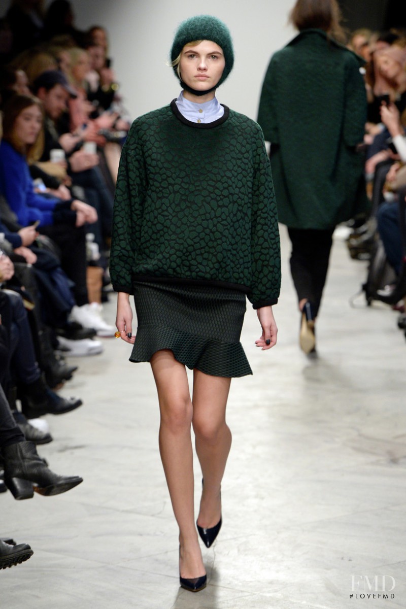 Louise Mikkelsen featured in  the Baum und Pferdgarten fashion show for Autumn/Winter 2014