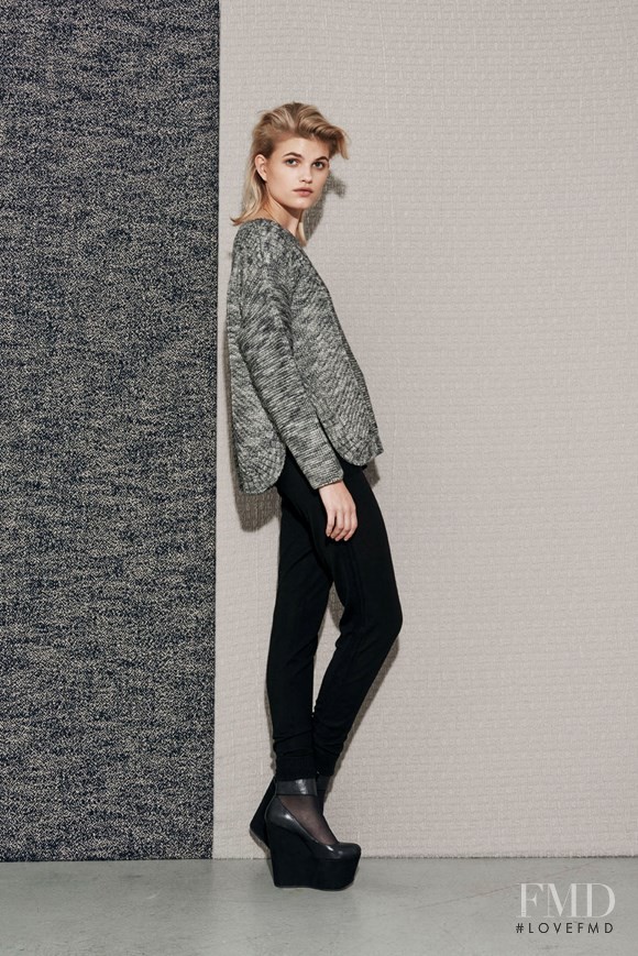 Louise Mikkelsen featured in  the Hofmann Copenhagen advertisement for Autumn/Winter 2014