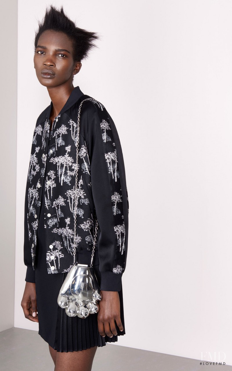 Aamito Stacie Lagum featured in  the Kenzo Merry K Exclusive Xmas  catalogue for Winter 2015