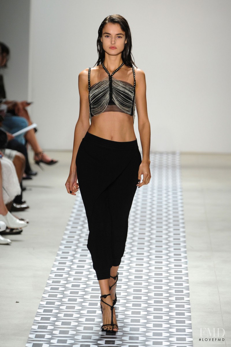 Blanca Padilla featured in  the Ohne Titel fashion show for Spring/Summer 2016