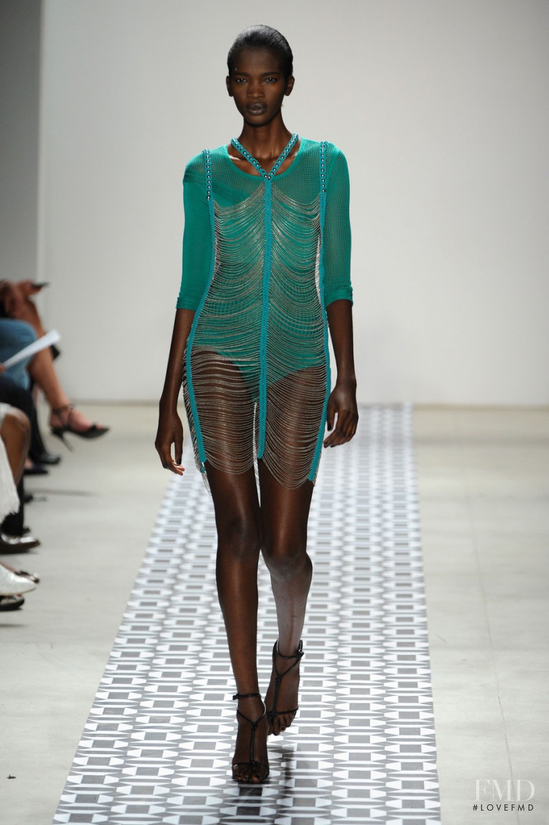 Aamito Stacie Lagum featured in  the Ohne Titel fashion show for Spring/Summer 2016