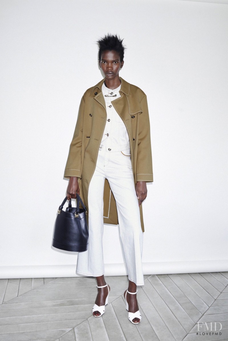 Aamito Stacie Lagum featured in  the Sonia Rykiel fashion show for Resort 2016