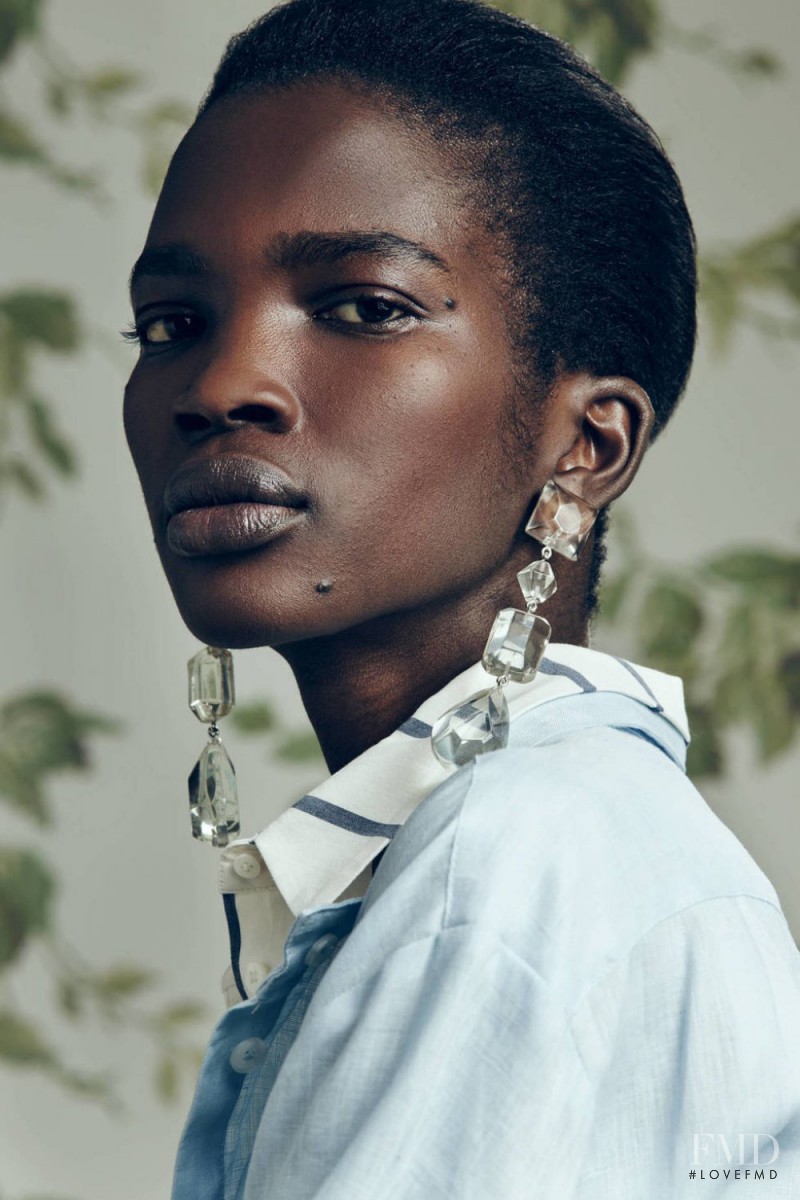 Aamito Stacie Lagum featured in  the The Line Reinvention catalogue for Spring/Summer 2015