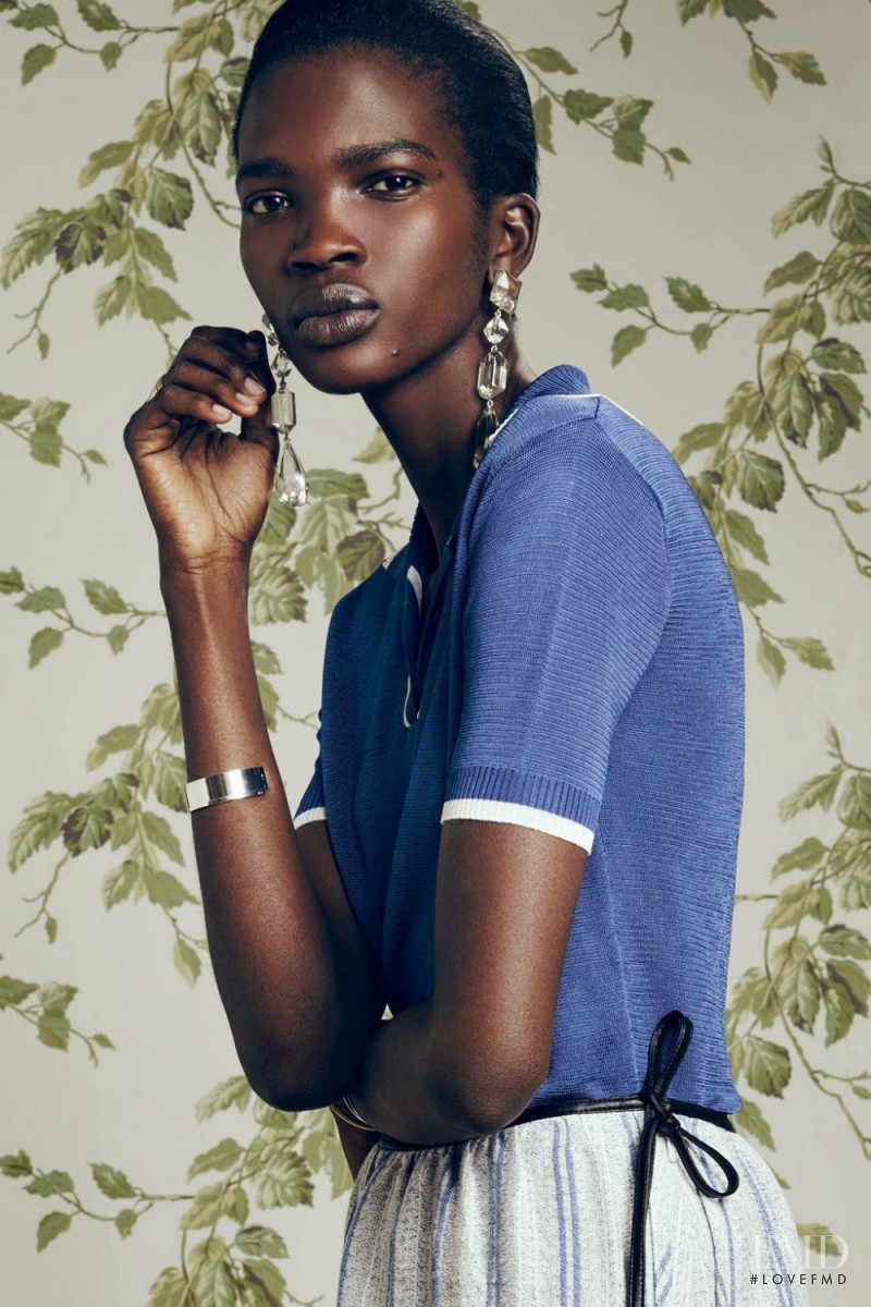 Aamito Stacie Lagum featured in  the The Line Reinvention catalogue for Spring/Summer 2015