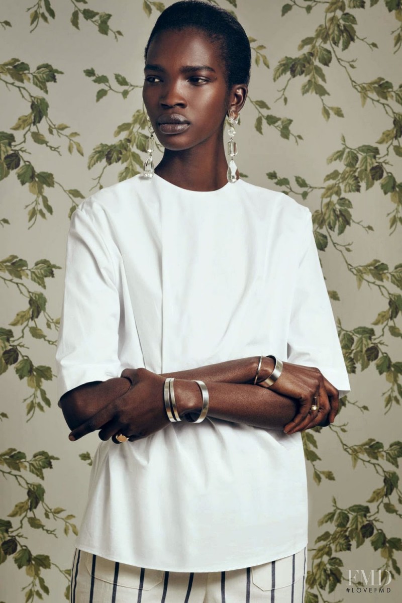 Aamito Stacie Lagum featured in  the The Line Reinvention catalogue for Spring/Summer 2015