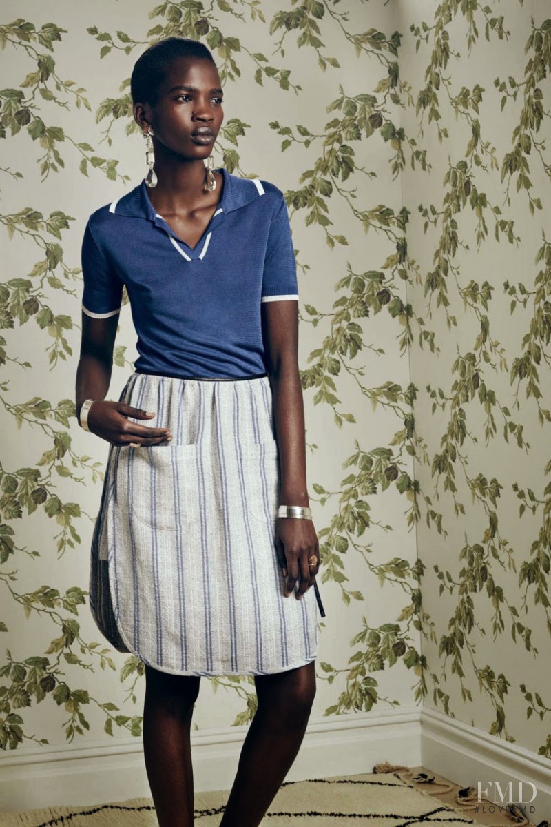 Aamito Stacie Lagum featured in  the The Line Reinvention catalogue for Spring/Summer 2015