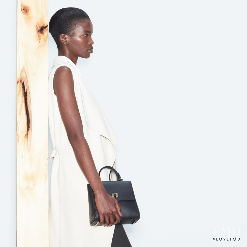 Aamito Stacie Lagum featured in  the Hugo Boss catalogue for Spring/Summer 2016