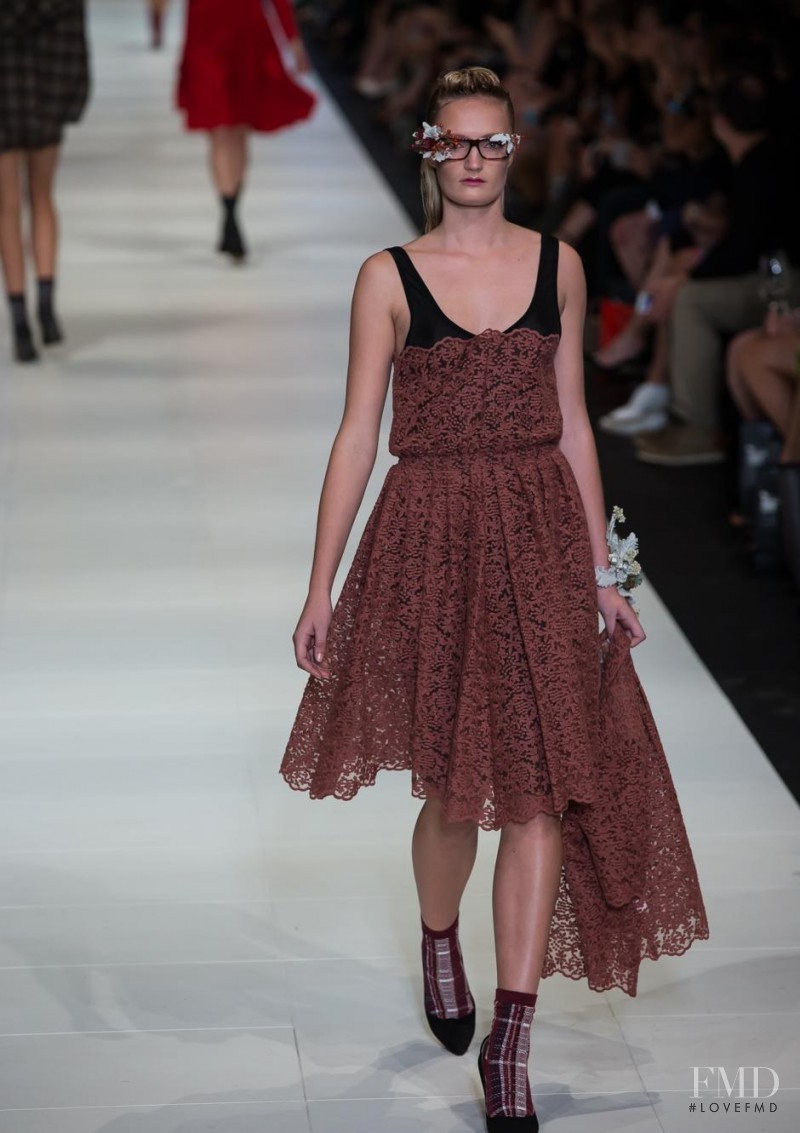 Talisa Quirk featured in  the VAMFF Runway 02 - Presented by InStyle at VAMFF 2014 fashion show for Spring/Summer 2014