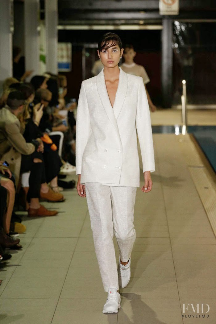 Roberta Pecoraro featured in  the Karla Spetic fashion show for Spring/Summer 2014