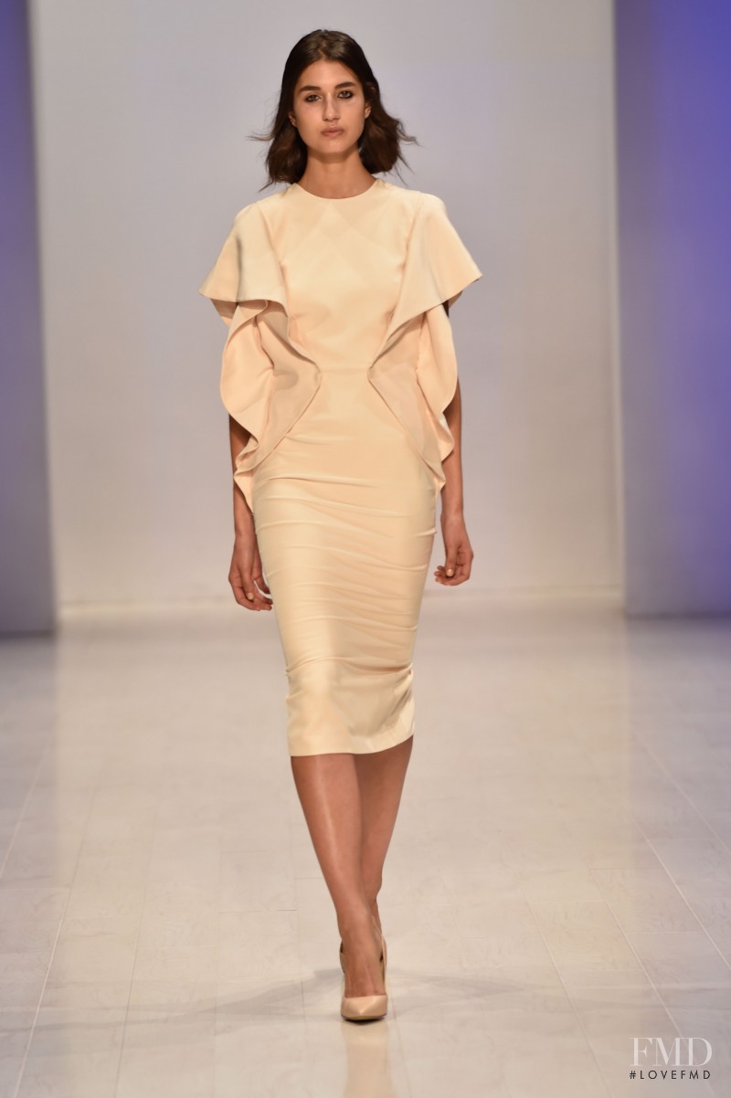 Roberta Pecoraro featured in  the Black by Geng fashion show for Spring/Summer 2015