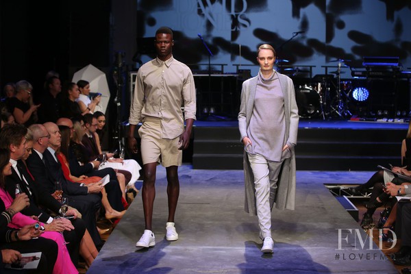 Talisa Quirk featured in  the David Jones fashion show for Spring/Summer 2015