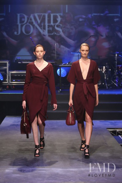 Talisa Quirk featured in  the David Jones fashion show for Spring/Summer 2015