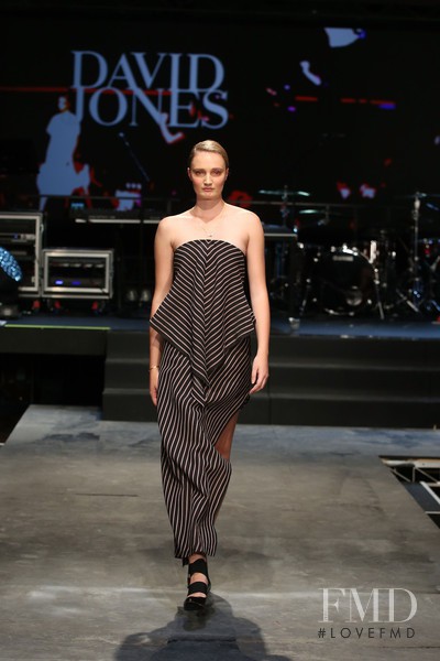 Talisa Quirk featured in  the David Jones fashion show for Spring/Summer 2015