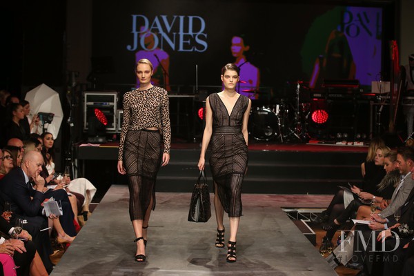 Talisa Quirk featured in  the David Jones fashion show for Spring/Summer 2015