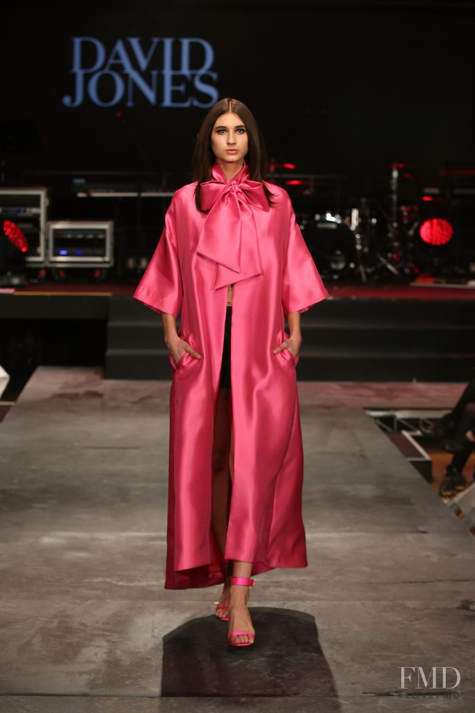 Roberta Pecoraro featured in  the David Jones fashion show for Spring/Summer 2015