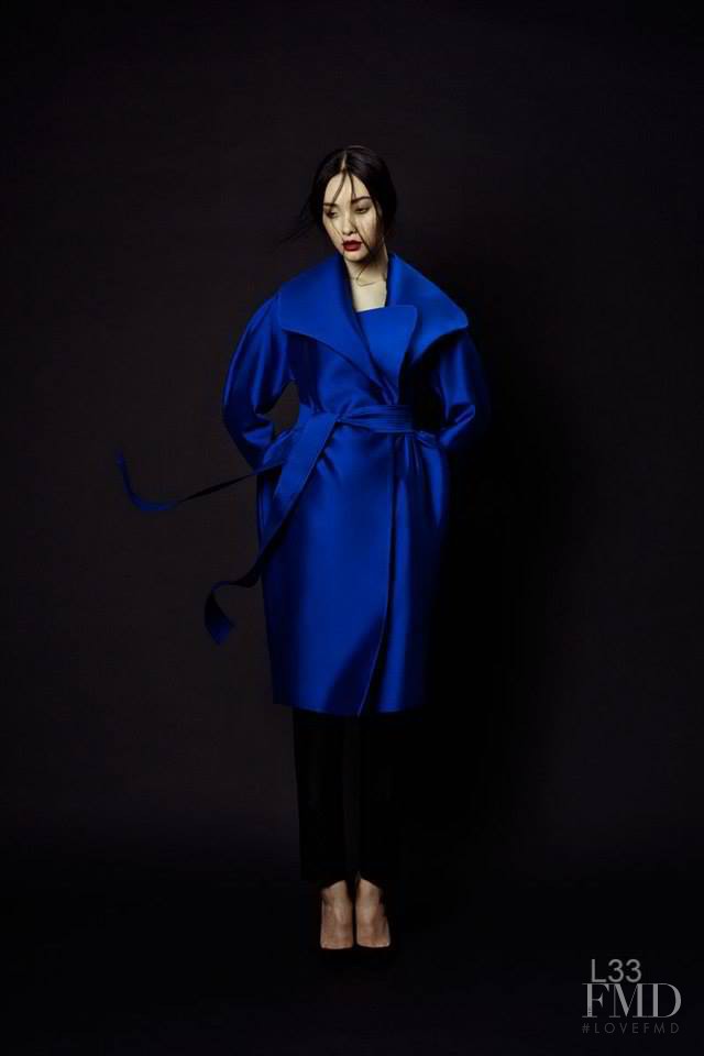 Ji Young Kwak featured in  the Phuong My lookbook for Autumn/Winter 2013