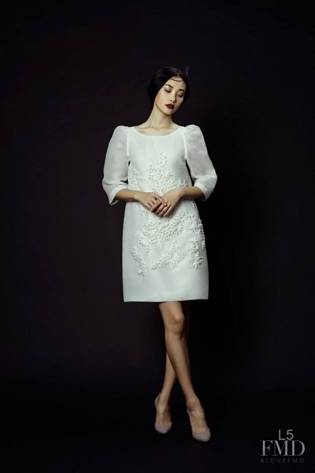 Ji Young Kwak featured in  the Phuong My lookbook for Autumn/Winter 2013