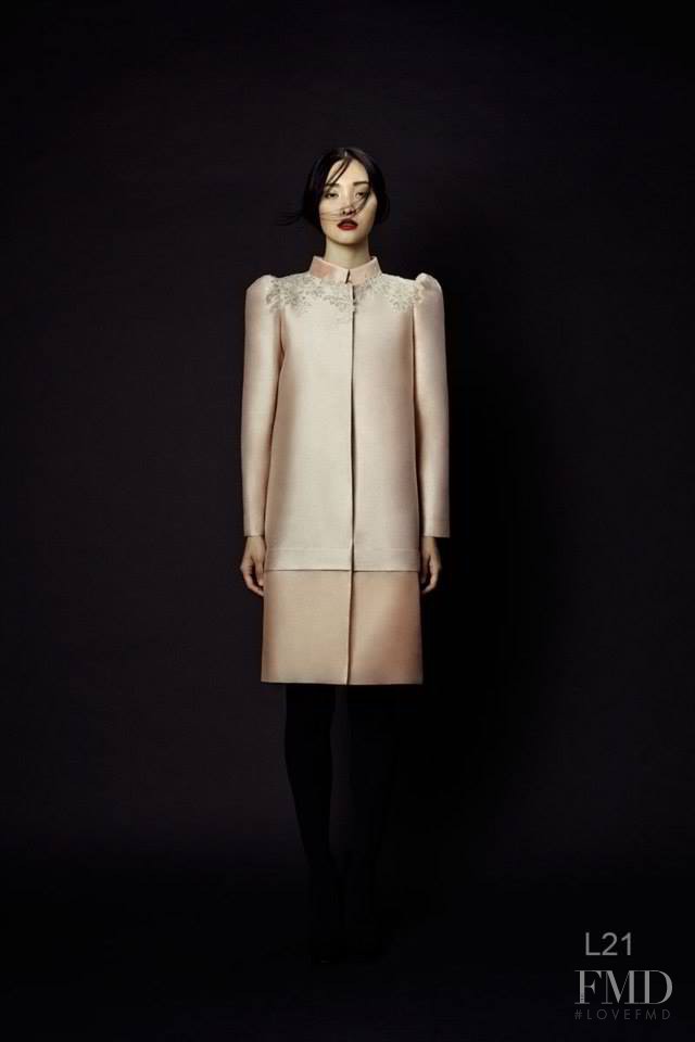 Ji Young Kwak featured in  the Phuong My lookbook for Autumn/Winter 2013