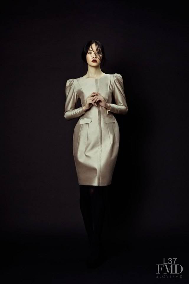 Ji Young Kwak featured in  the Phuong My lookbook for Autumn/Winter 2013