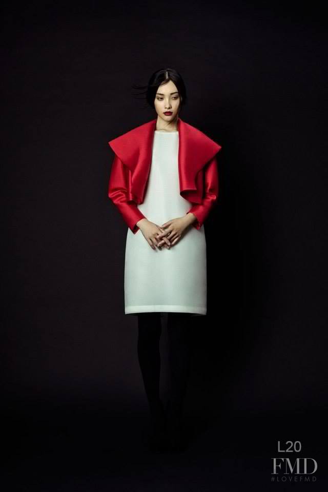 Ji Young Kwak featured in  the Phuong My lookbook for Autumn/Winter 2013