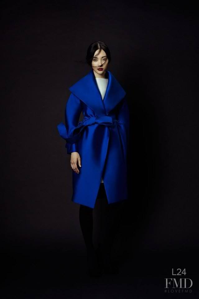 Ji Young Kwak featured in  the Phuong My lookbook for Autumn/Winter 2013