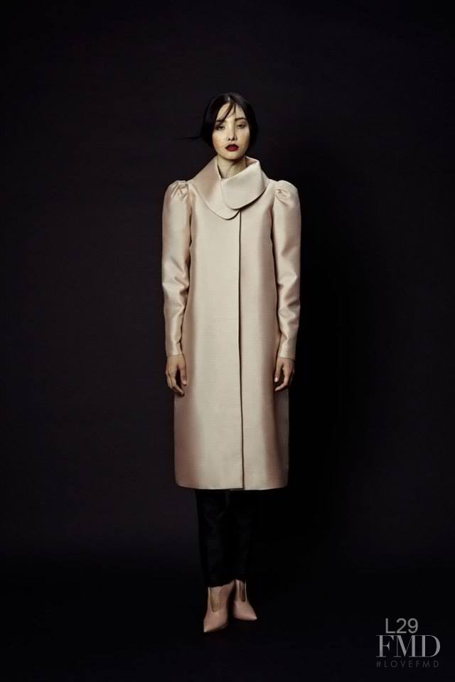 Ji Young Kwak featured in  the Phuong My lookbook for Autumn/Winter 2013