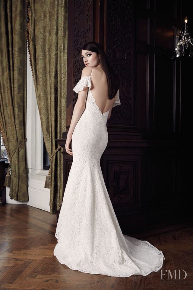 Kristen Murphy featured in  the Mikaella Bridal lookbook for Autumn/Winter 2015