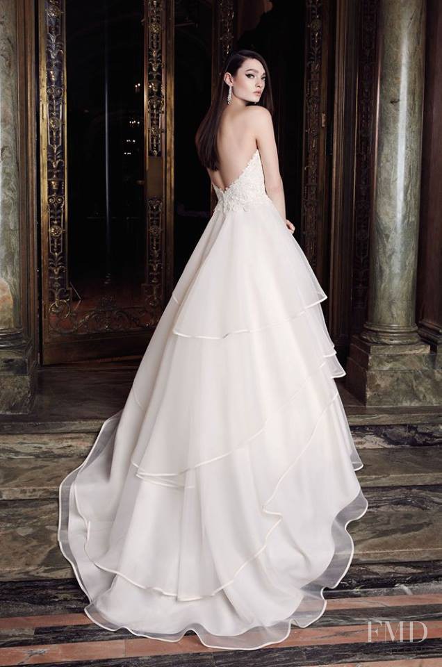 Kristen Murphy featured in  the Mikaella Bridal lookbook for Autumn/Winter 2015