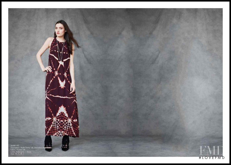 Kristen Murphy featured in  the Laura Siegel fashion show for Autumn/Winter 2015