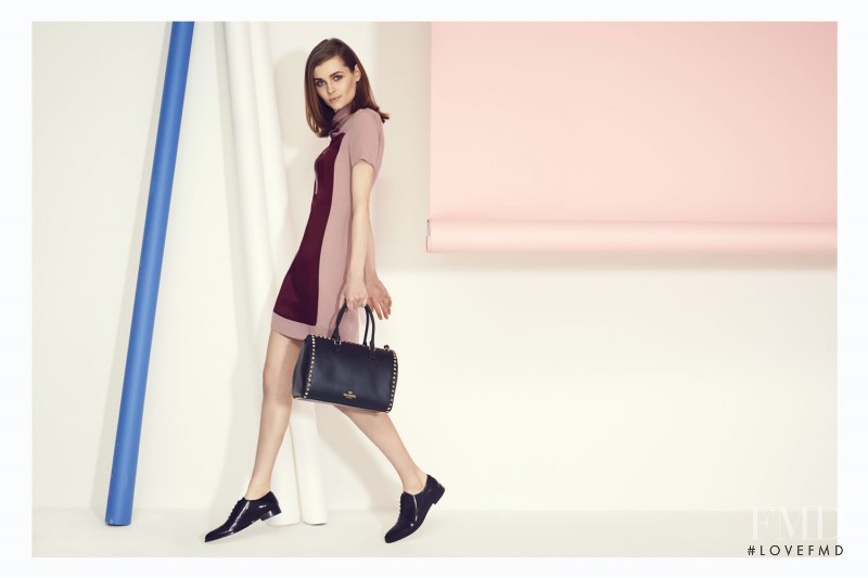 Klara Krukenberg featured in  the mytheresa.com advertisement for Autumn/Winter 2014