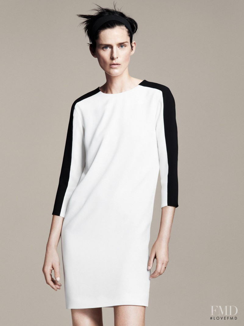 Stella Tennant featured in  the Zara advertisement for Spring/Summer 2011