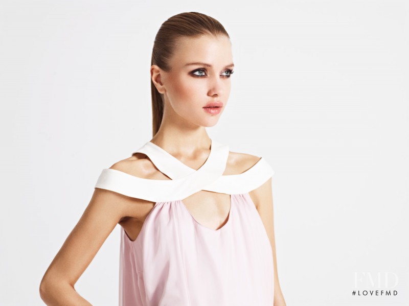 Mathilda Bernmark featured in  the Aziza-Zina lookbook for Spring/Summer 2013