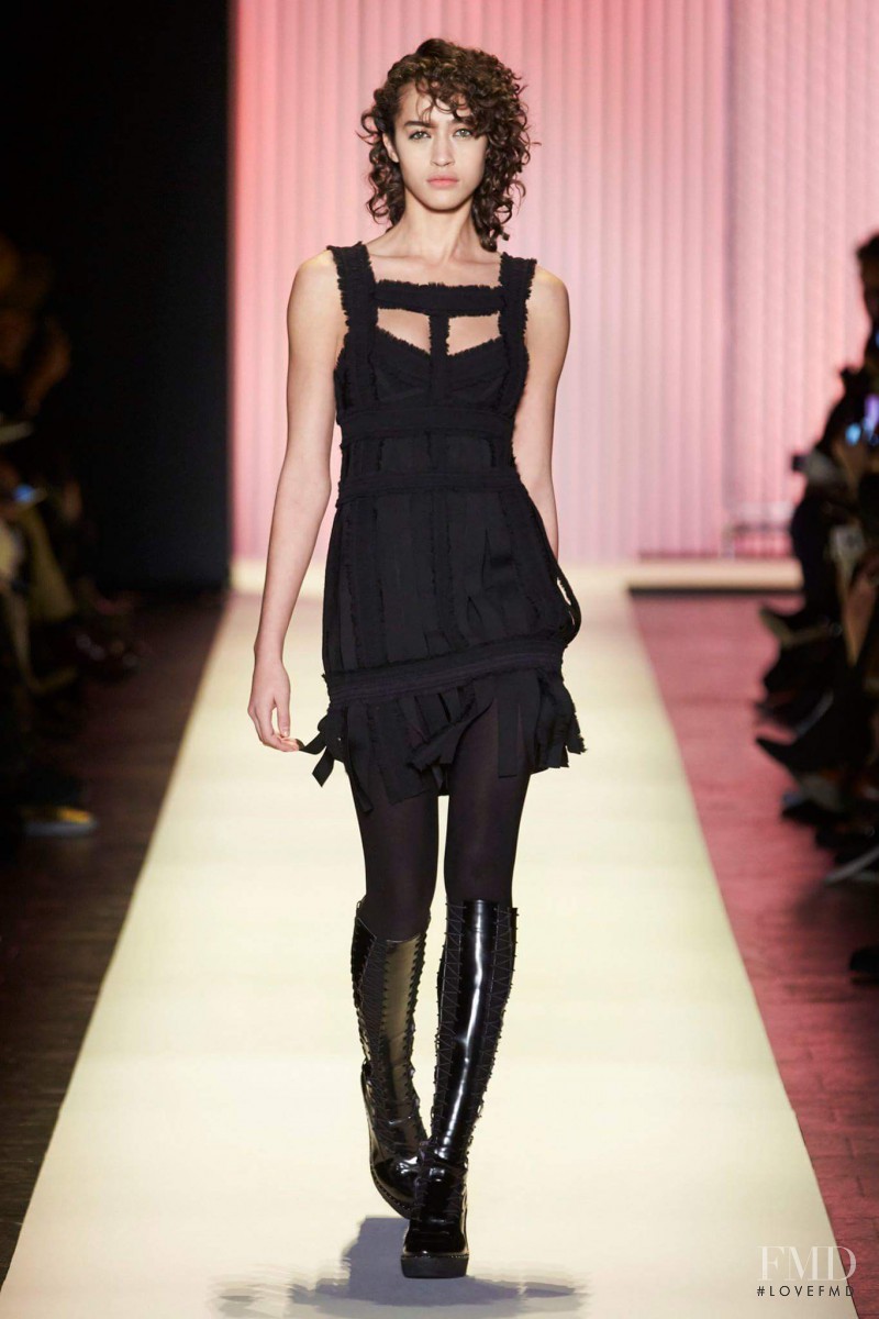 Alanna Arrington featured in  the Herve Leger fashion show for Autumn/Winter 2016
