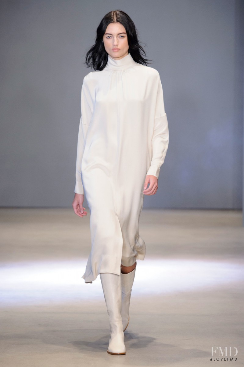Bruna Ludtke featured in  the Tibi fashion show for Autumn/Winter 2016