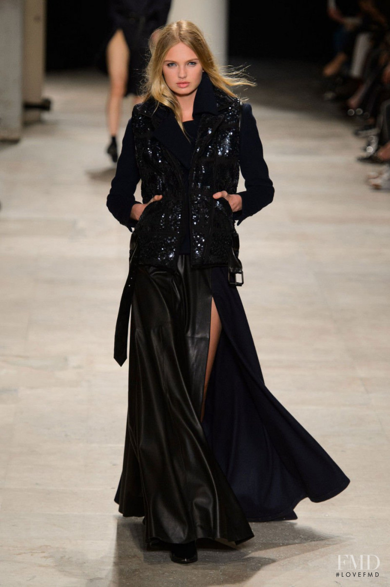 Romee Strijd featured in  the Barbara Bui fashion show for Autumn/Winter 2015