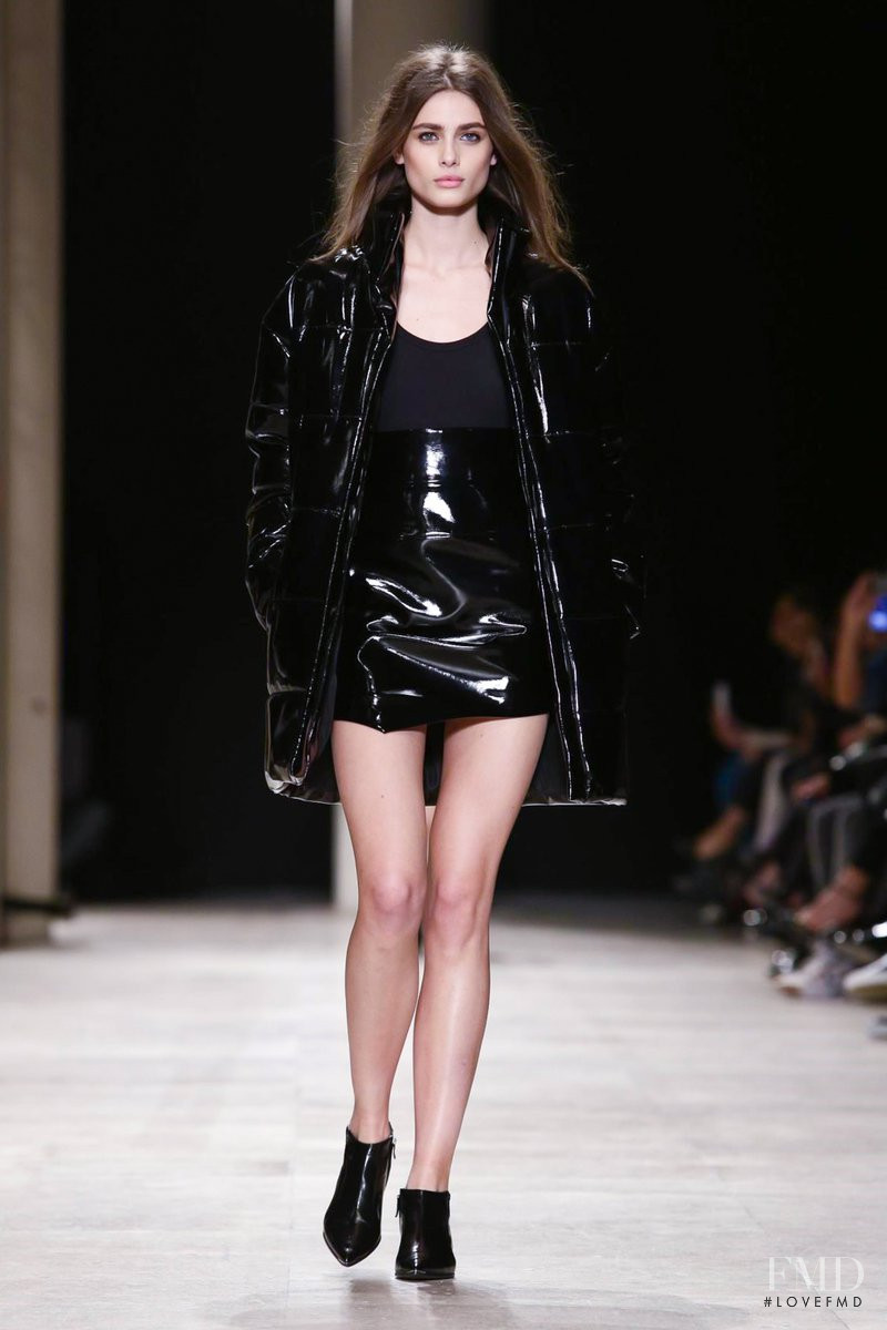 Taylor Hill featured in  the Barbara Bui fashion show for Autumn/Winter 2015