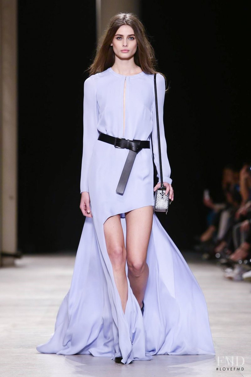 Taylor Hill featured in  the Barbara Bui fashion show for Autumn/Winter 2015