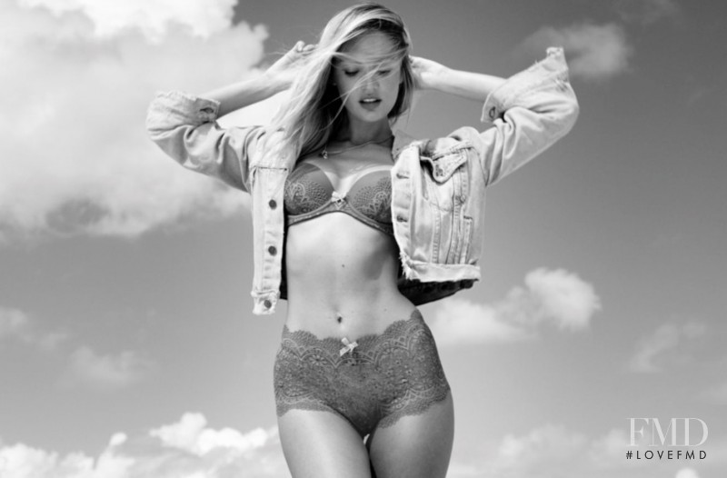 Candice Swanepoel featured in  the Victoria\'s Secret Lingerie catalogue for Spring/Summer 2016