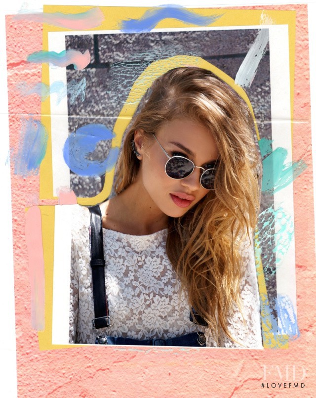 Mathilda Bernmark featured in  the Nasty Gal catalogue for Summer 2013