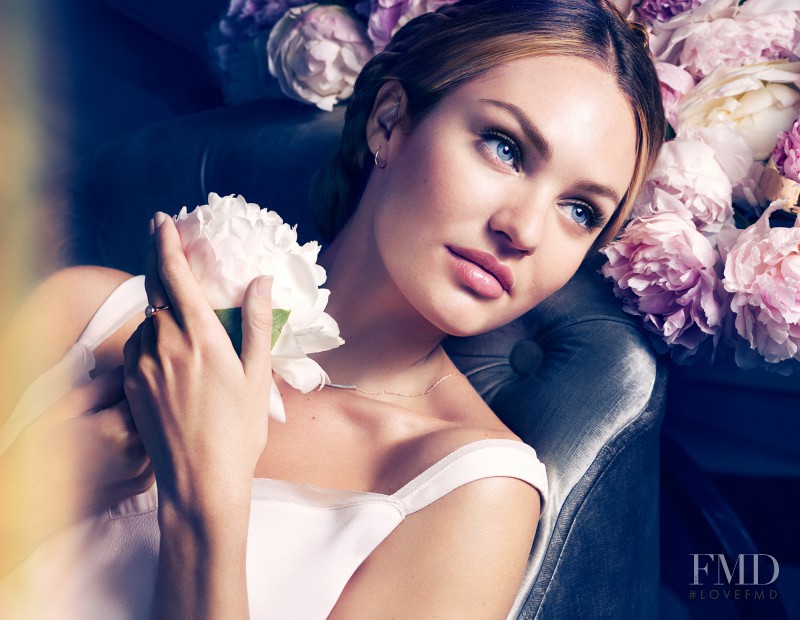 Candice Swanepoel featured in  the Max Factor advertisement for Spring/Summer 2016