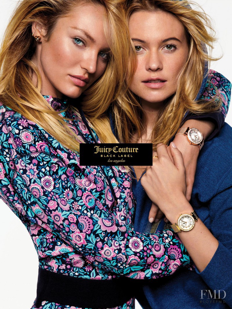 Behati Prinsloo featured in  the Juicy Couture advertisement for Spring/Summer 2016