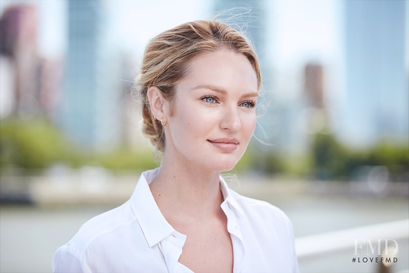 Candice Swanepoel featured in  the Biotherm advertisement for Autumn/Winter 2015