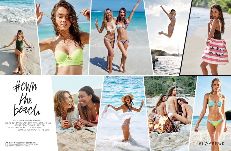 Candice Swanepoel featured in  the Victoria\'s Secret Swim Victoria\'s Secret Swim 2015 V3 catalogue for Spring/Summer 2015