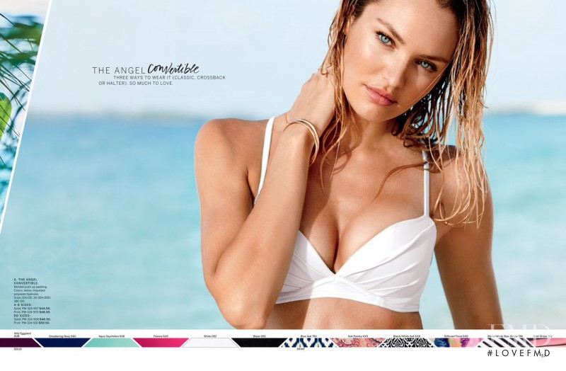 Candice Swanepoel featured in  the Victoria\'s Secret Swim Victoria\'s Secret Swim 2015 V3 catalogue for Spring/Summer 2015