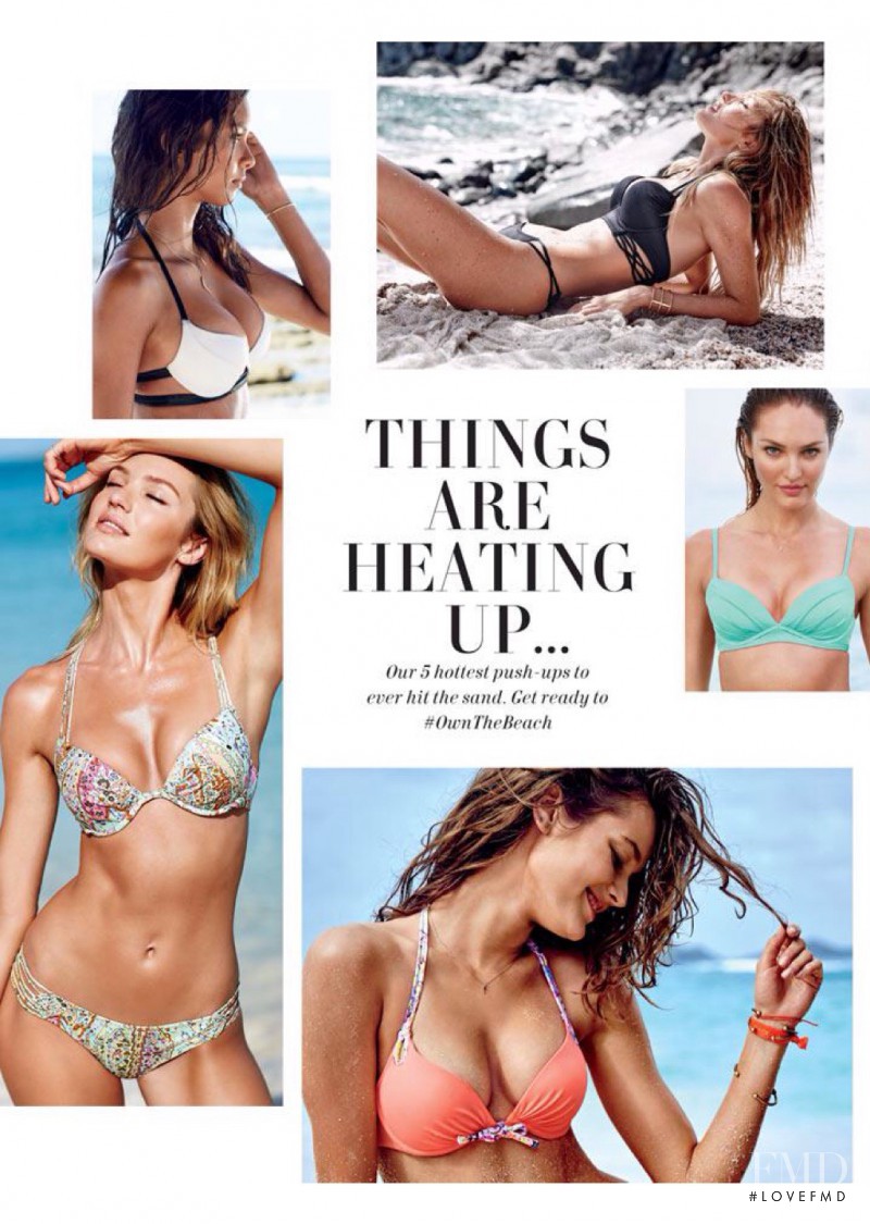 Candice Swanepoel featured in  the Victoria\'s Secret VS Spring Fashion 2015 V3 catalogue for Spring/Summer 2015