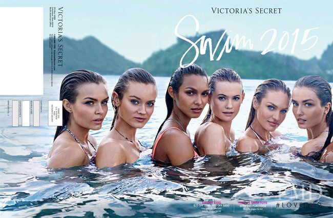 Candice Swanepoel featured in  the Victoria\'s Secret Swim Victoria\'s Secret Swim Catalog 2015 V2  catalogue for Spring/Summer 2015