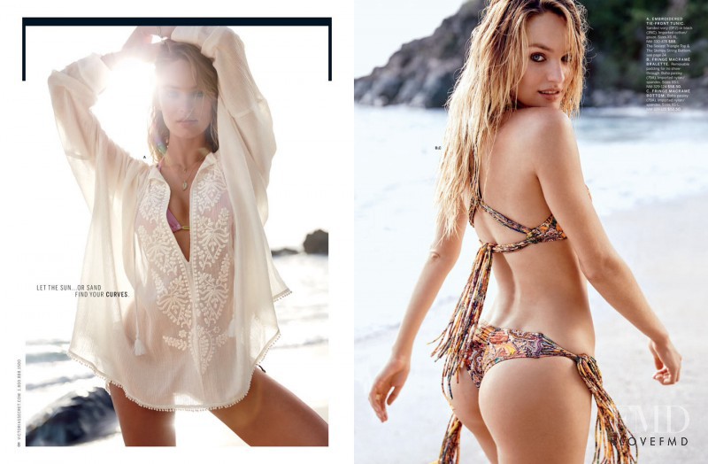 Candice Swanepoel featured in  the Victoria\'s Secret Swim Victoria\'s Secret Swim Catalog 2015 V2  catalogue for Spring/Summer 2015