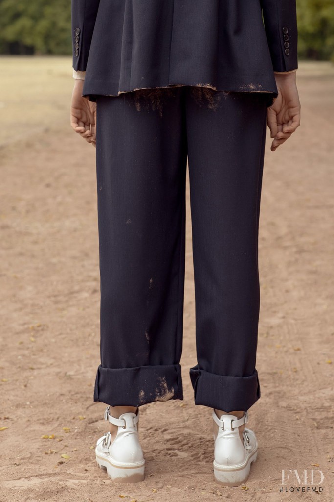 Sigrid Vieira featured in  the Aalto lookbook for Resort 2016