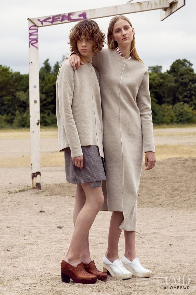 Sigrid Vieira featured in  the Aalto lookbook for Resort 2016