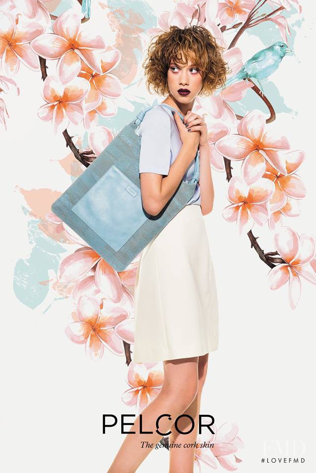 Sigrid Vieira featured in  the Pelcor advertisement for Spring/Summer 2016